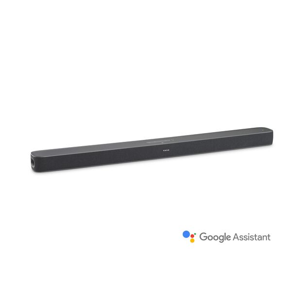 JBL Link Bar - Grey - Voice-Activated Soundbar with Android TV and the Google Assistant built-in - Hero